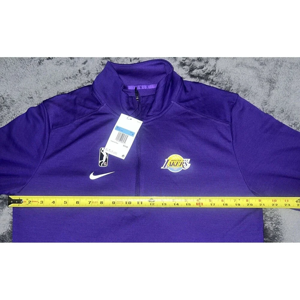 MEDIUM South Bay Lakers G League Nike Pullover Zip Sweatshirt - Picture 6 of 7